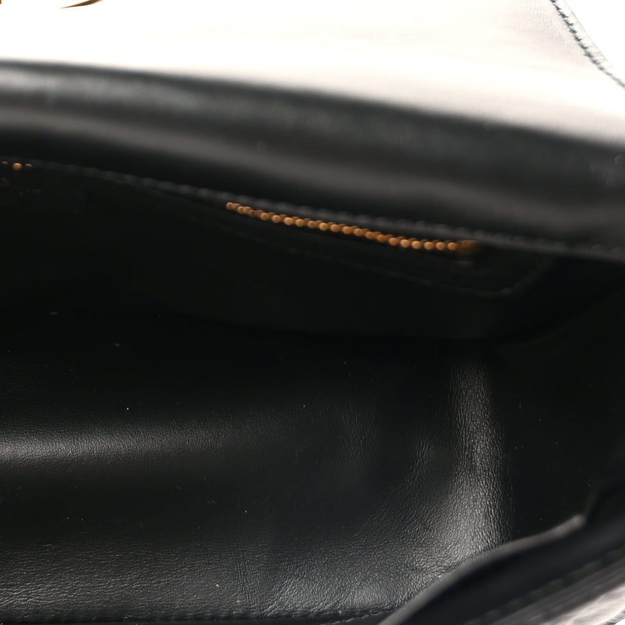 Christian Dior Calfskin Cannage Medium Caro Bag  Black Image 4