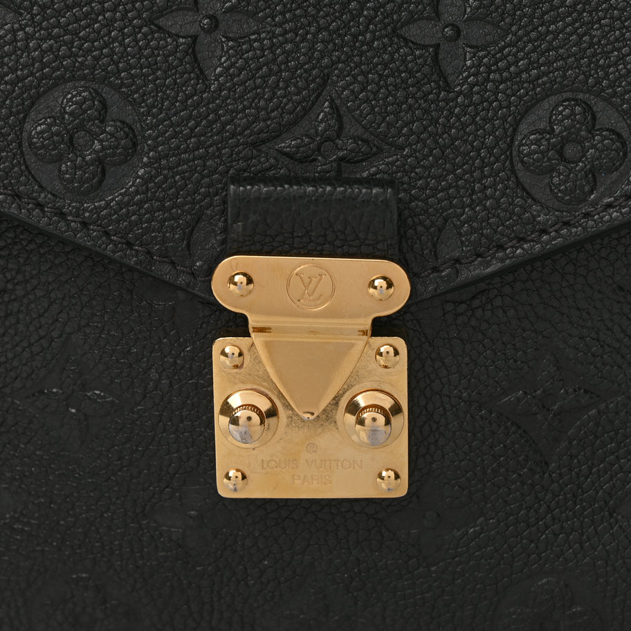 Louis Vuitton Empreinte Pochette Metis Black Image 9