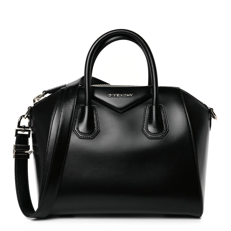  Givenchy Shiny Lord Calfskin Small Antigona Black