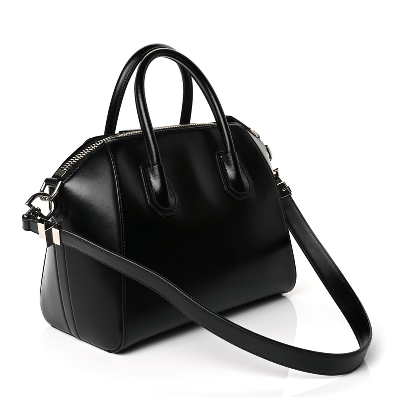  Givenchy Shiny Lord Calfskin Small Antigona Black