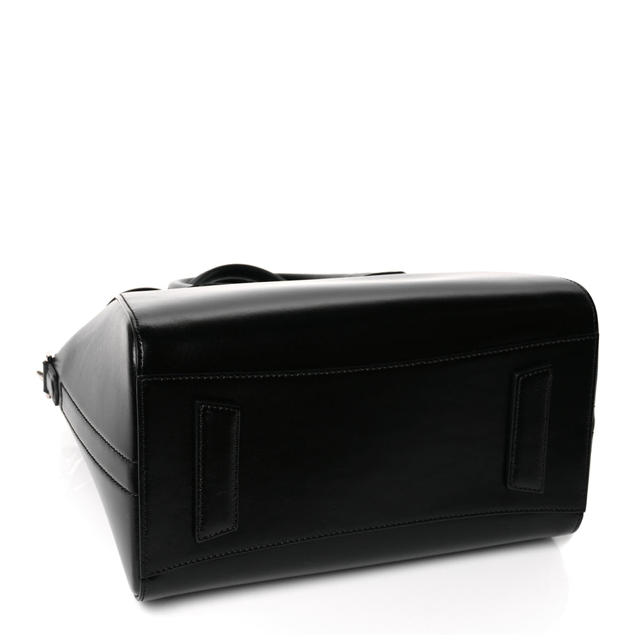 Givenchy Shiny Lord Calfskin Small Antigona Black Image 3