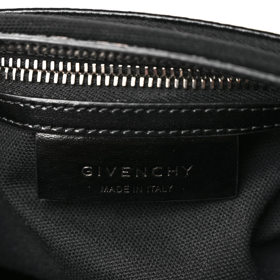 Givenchy Shiny Lord Calfskin Small Antigona Black Image 5
