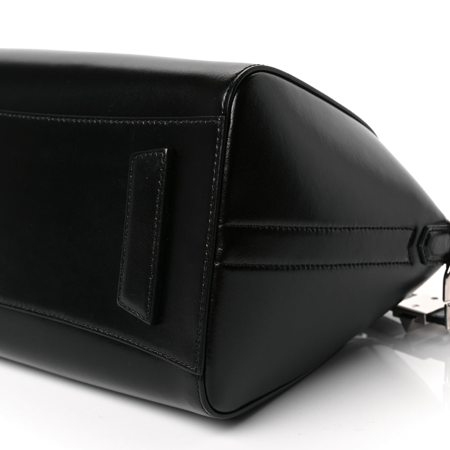 Givenchy Shiny Lord Calfskin Small Antigona Black Image 9