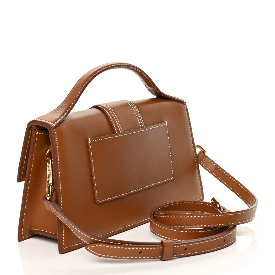 Jacquemus Smooth Calfskin Le Grand Bambino Light Brown Image 2