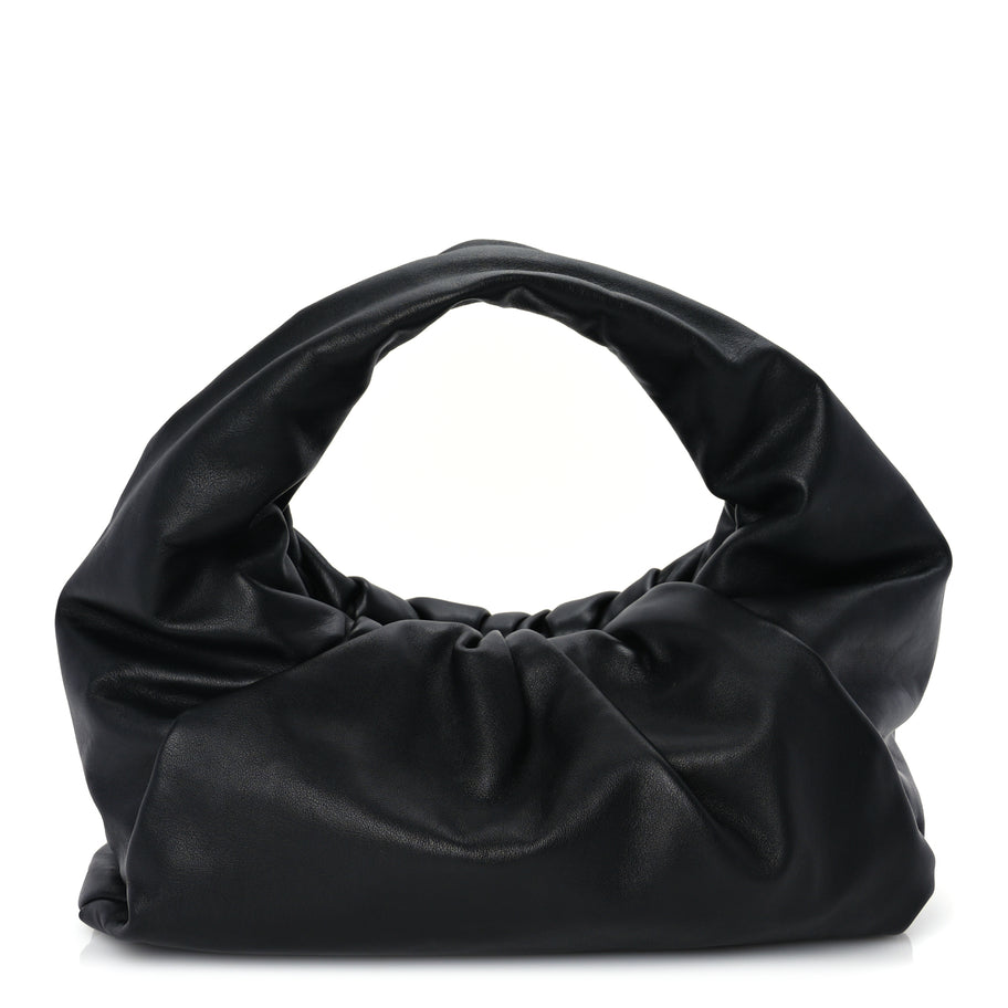 Bottega Veneta Smooth Butter Calfskin Small The Shoulder Pouch Black Image 1