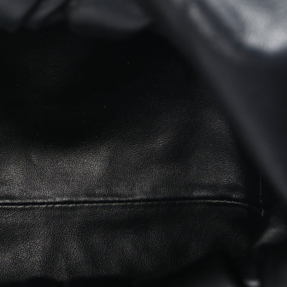 Bottega Veneta Smooth Butter Calfskin Small The Shoulder Pouch Black Image 4