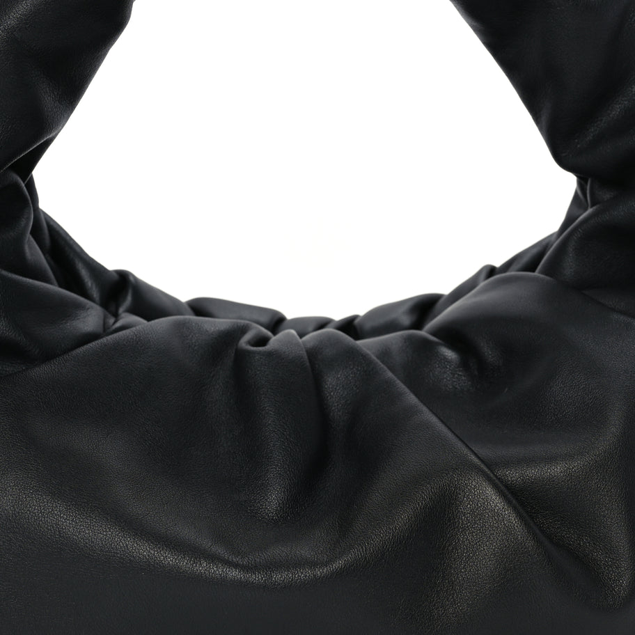 Bottega Veneta Smooth Butter Calfskin Small The Shoulder Pouch Black Image 6