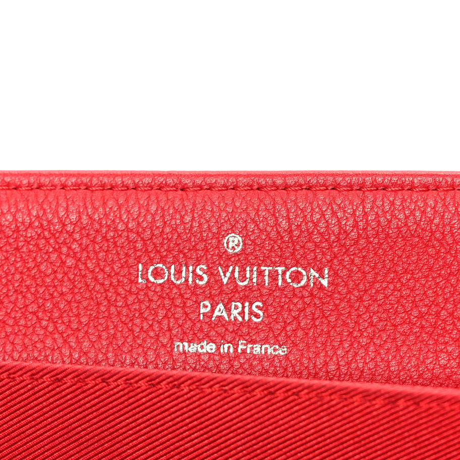 Louis Vuitton Soft Calfskin Lockme II Top Handle Rubis Image 5