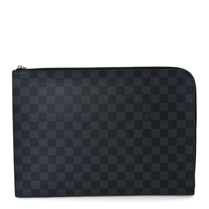  Louis Vuitton Damier Graphite Pochette Jour GM