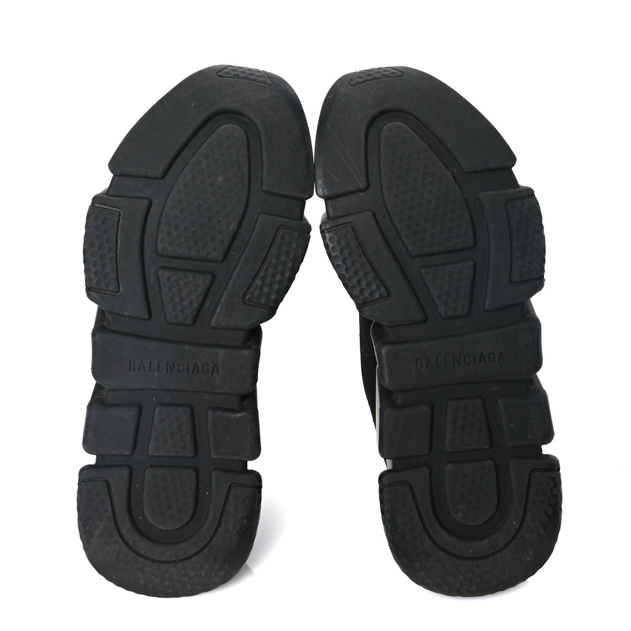 Balenciaga Neoprene Knit Womens Speed Sneakers 38 Black Image 5