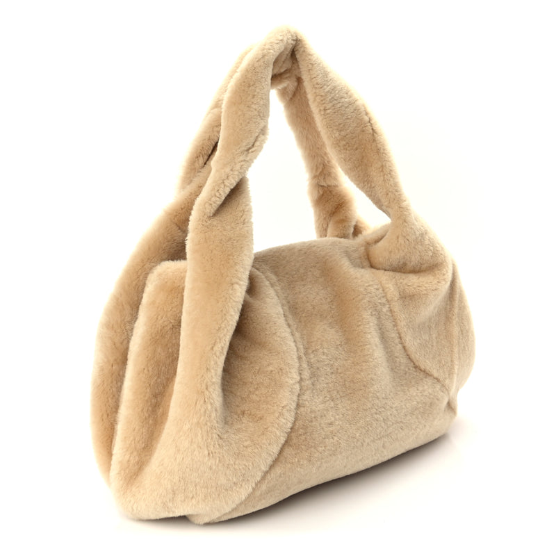  Fendi Shearling Spy Beige