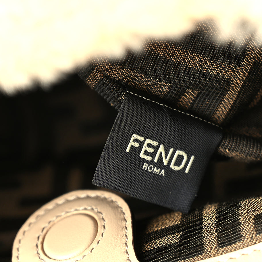 Fendi Shearling Spy Beige Image 6