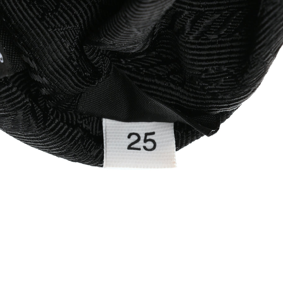 Prada Tessuto Nylon Saffiano Mini Re-Edition 2005 Bag Black Image 7