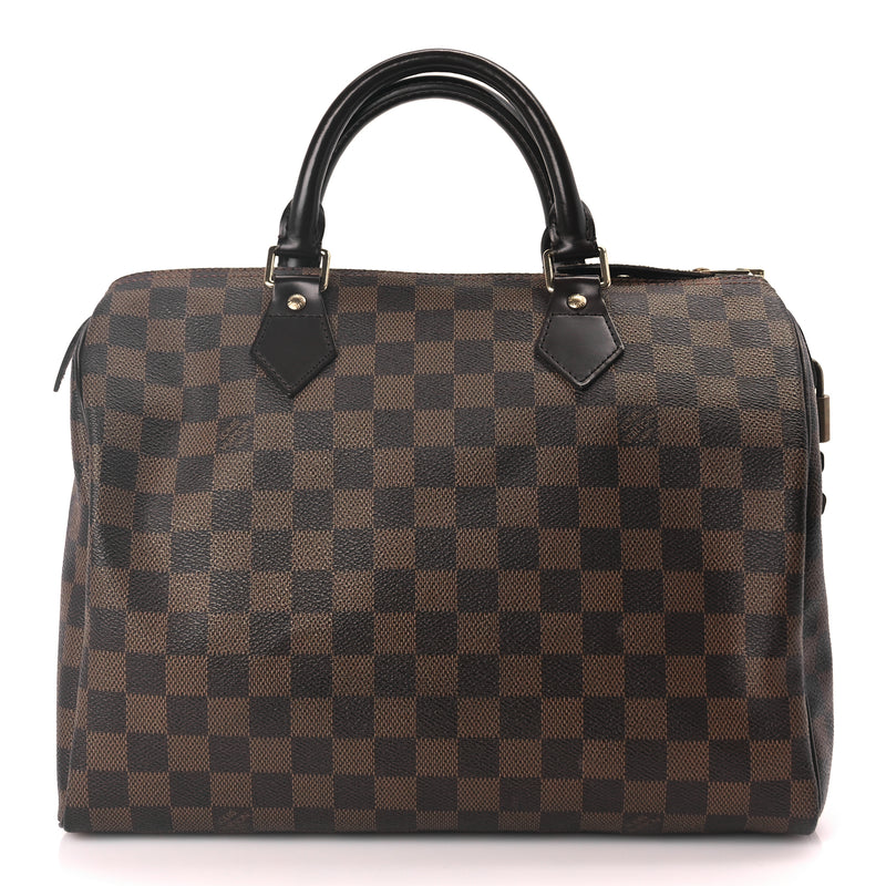  Louis Vuitton Damier Ebene Speedy 30