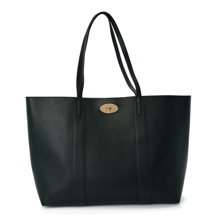 Mulberry Small Classic Grain Bayswater Tote Mulberry  Green Image 1