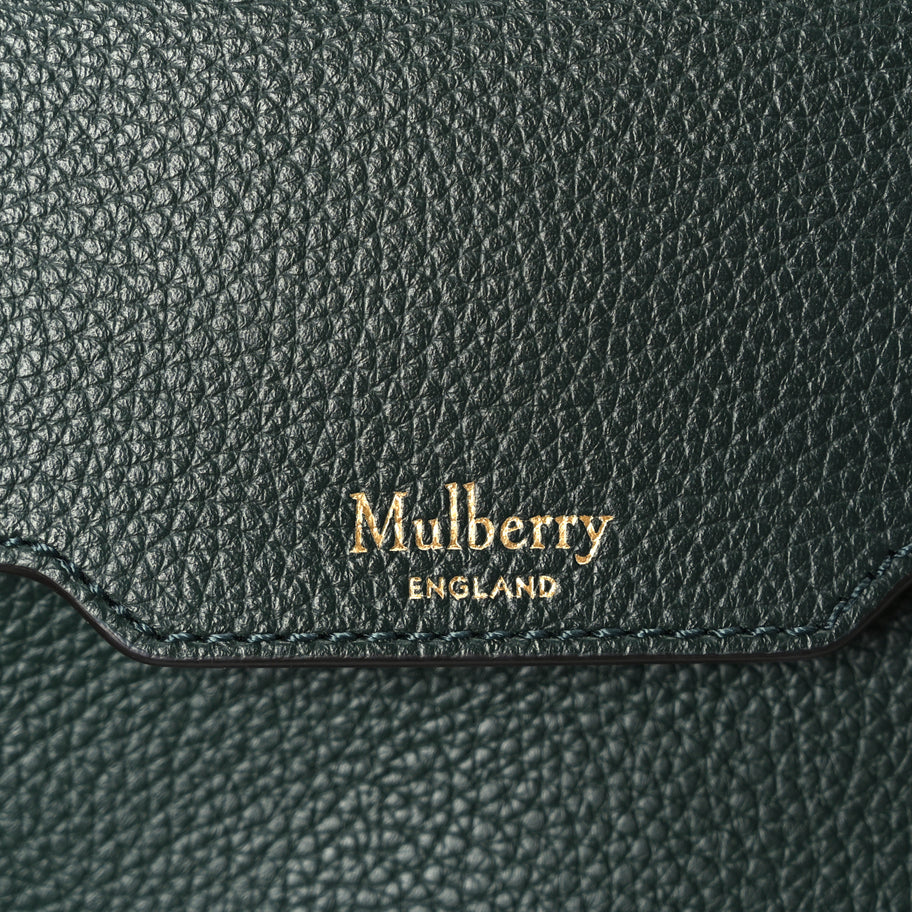 Mulberry Small Classic Grain Bayswater Tote Mulberry  Green Image 6