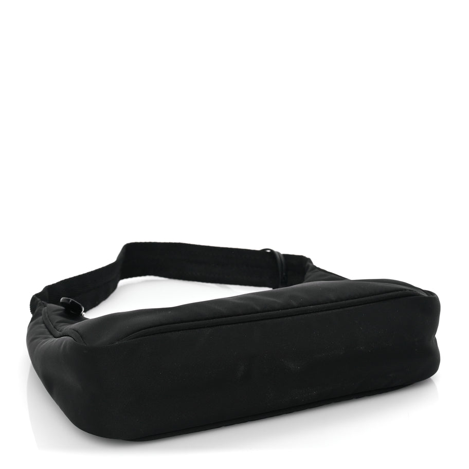 Prada Tessuto Nylon Mini Re-Edition 2000 Bag Black Image 3
