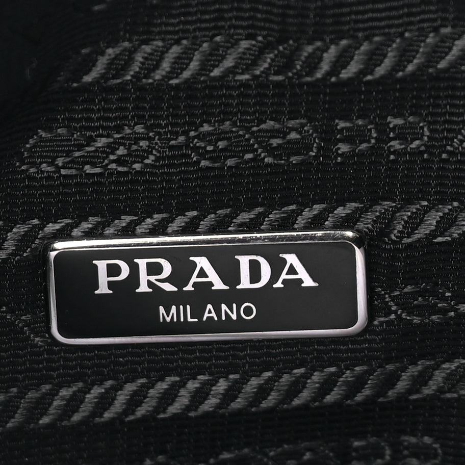 Prada Tessuto Nylon Mini Re-Edition 2000 Bag Black Image 5