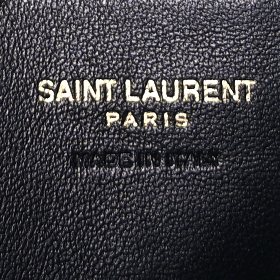 Saint Laurent Lambskin Quilted Gaby Vanity Bag  Olive Wood Image 5