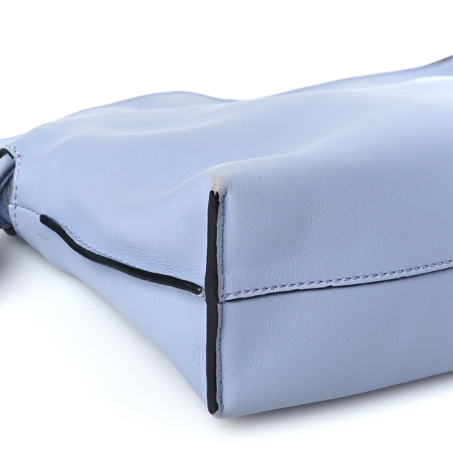 Loewe Calfskin Mini Flamenco Knot Bag Indigo Tan Image 7