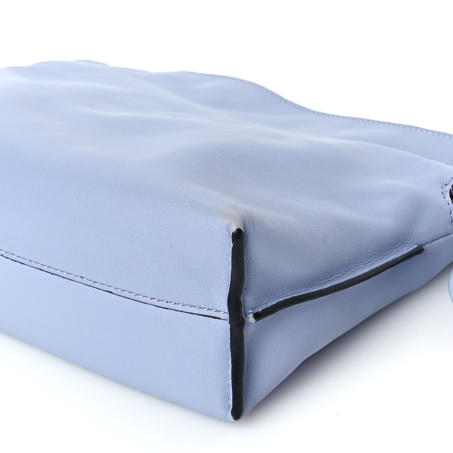 Loewe Calfskin Mini Flamenco Knot Bag Indigo Tan Image 8