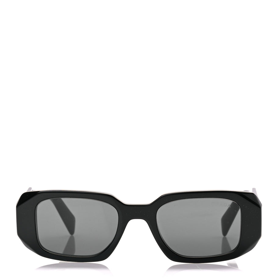 Prada Acetate Symbole Sunglasses SPR 17W Black Image 2