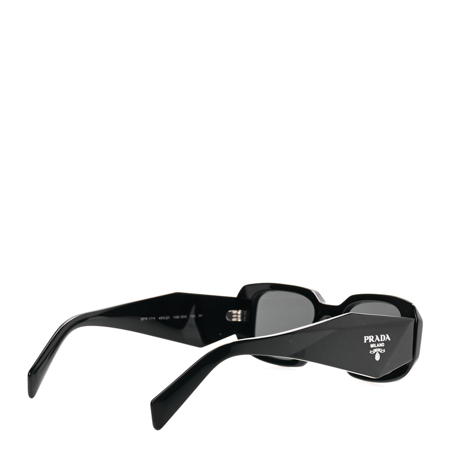 Prada Acetate Symbole Sunglasses SPR 17W Black Image 4