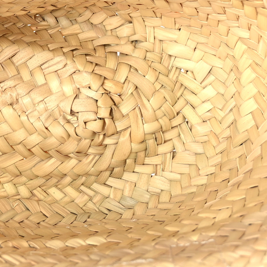 Loewe Raffia Small Basket Tote Bag  Natural White Image 4