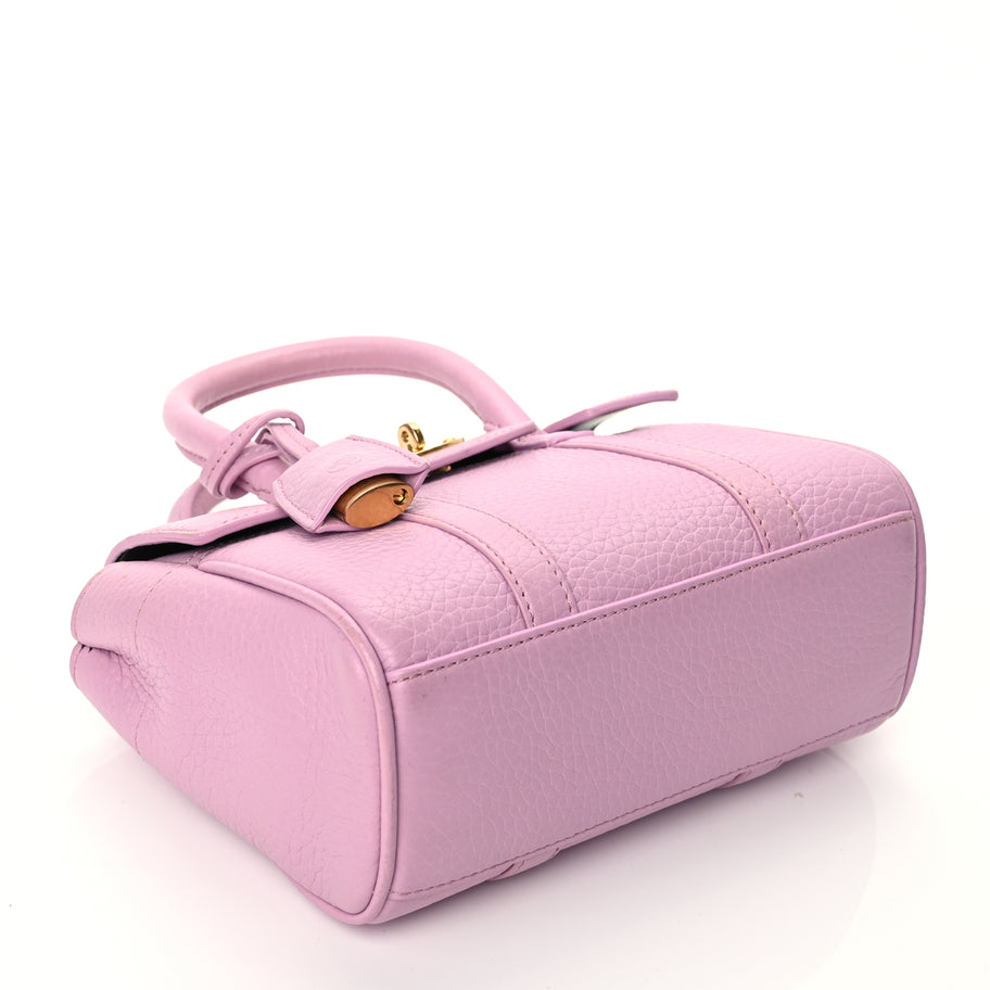 Mulberry Small Classic Grain Mini Bayswater Lilac Blossom Lilac Blossom Image 3