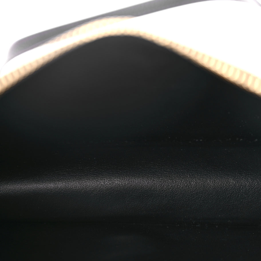 Burberry Grained Calfskin Mini TB Shoulder Pouch Black Image 4