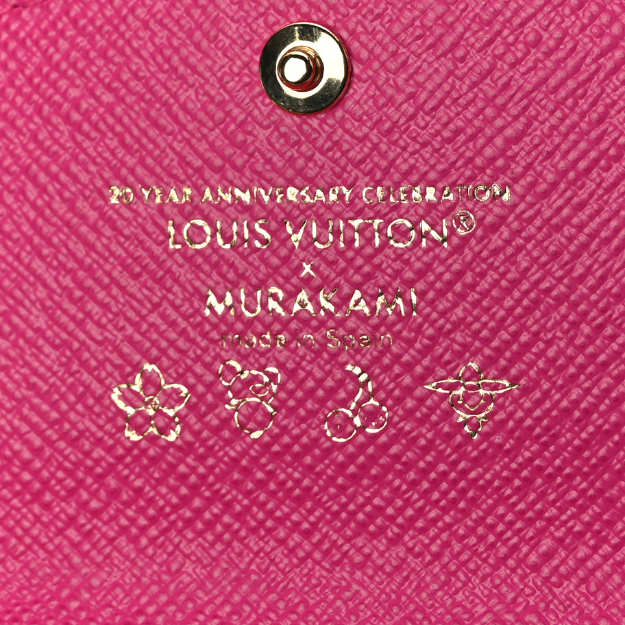 Louis Vuitton LV X TM Monogram Multicolor Rosalie Coin Purse White Kawaii Pink Image 6