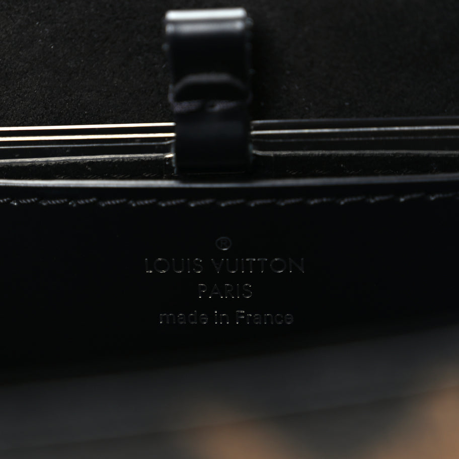 Louis Vuitton Calfskin Wild Animal Print Twist Shoulder Bag MM Marron Image 5