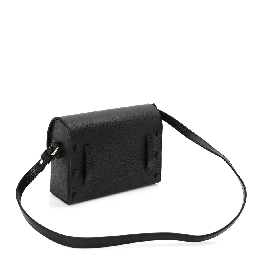 Gucci Calfskin Horsebit 1955 Shoulder Bag Black Image 2