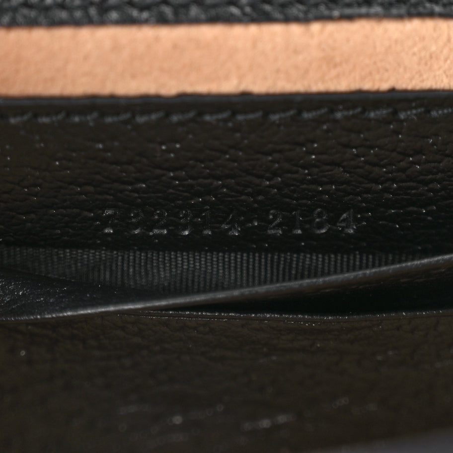 Gucci Calfskin Horsebit 1955 Shoulder Bag Black Image 6