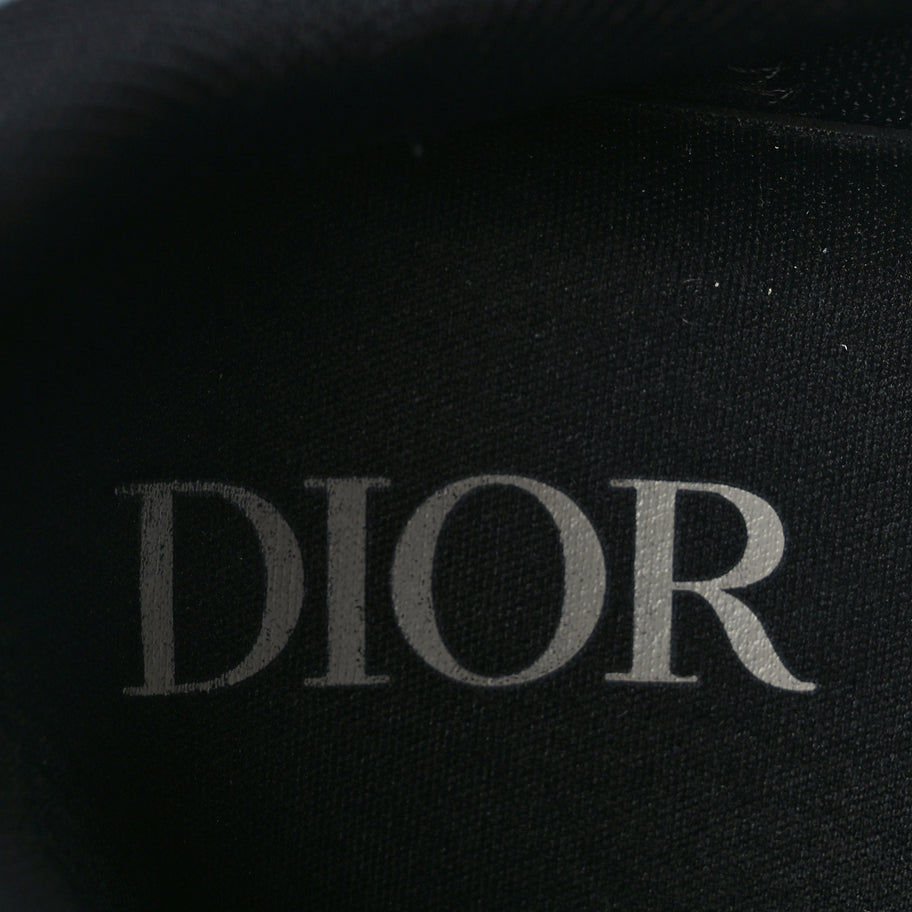 Christian Dior Technical Mesh Calfskin Mens B30 Sneakers 43 White Blue Image 5