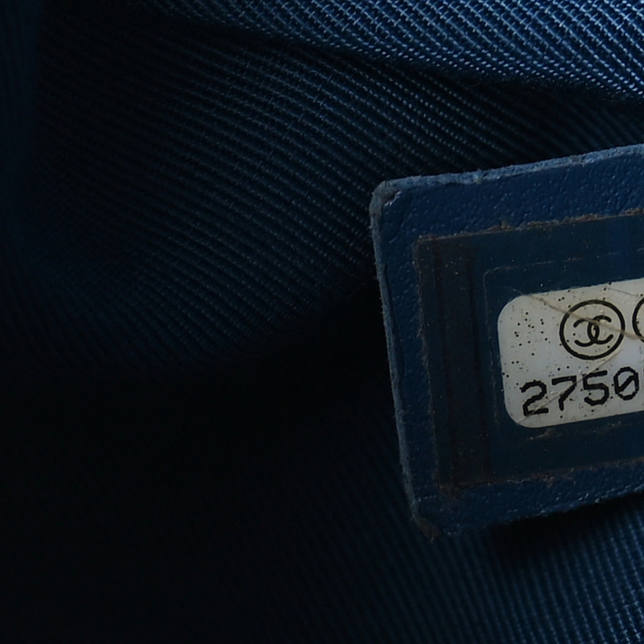 Chanel Lambskin Quilted Bi Waist Bag Pack  Blue Image 7