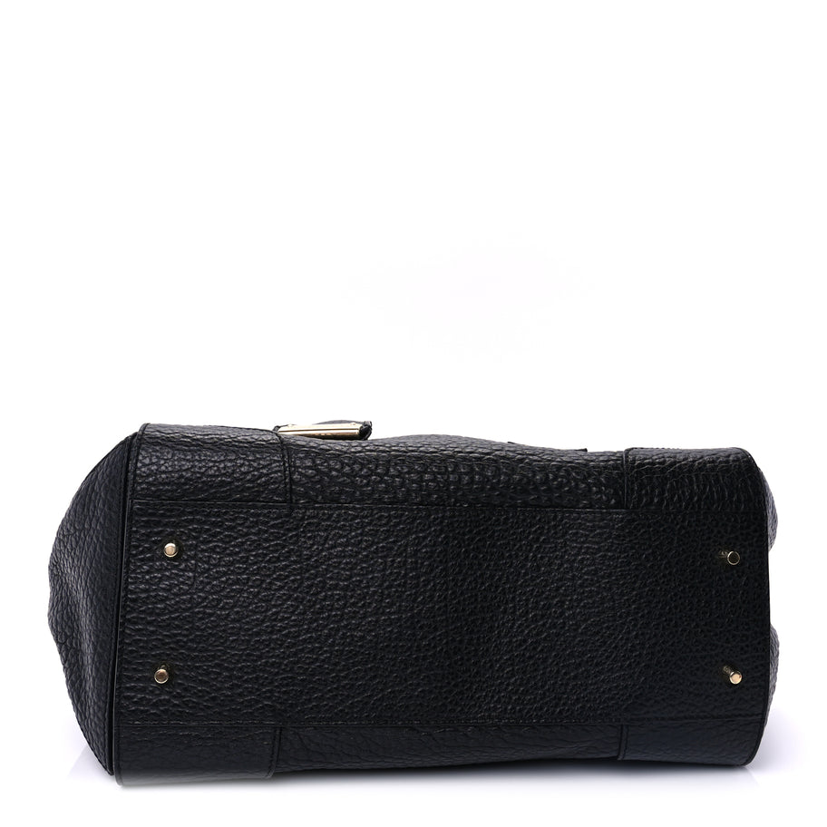 Burberry Heritage Grain Small Gladstone Black Image 3