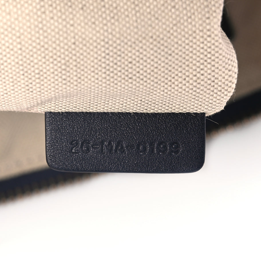 Christian Dior Oblique Travel Pouch Navy Blue Image 7