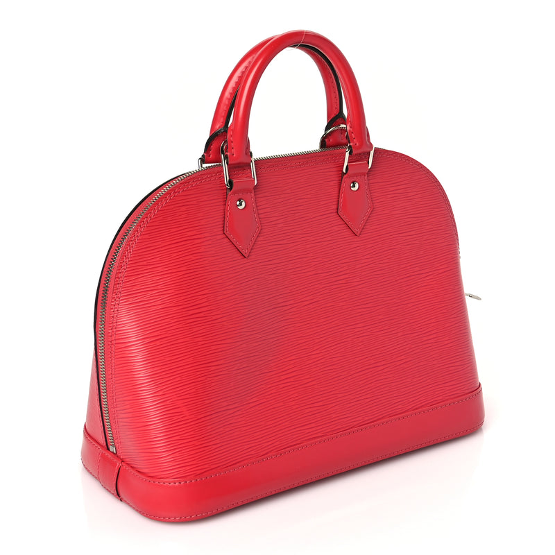  Louis Vuitton Epi Alma PM  Carmine
