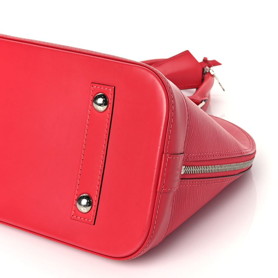 Louis Vuitton Epi Alma PM  Carmine Image 8