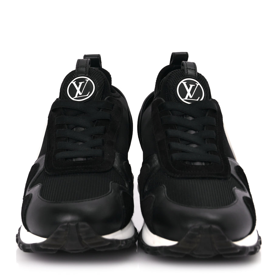 Louis Vuitton Calfskin Run Away Sneakers 38 Black Image 3