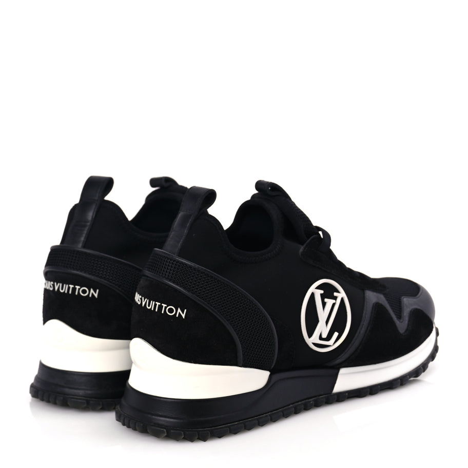 Louis Vuitton Calfskin Run Away Sneakers 38 Black Image 5
