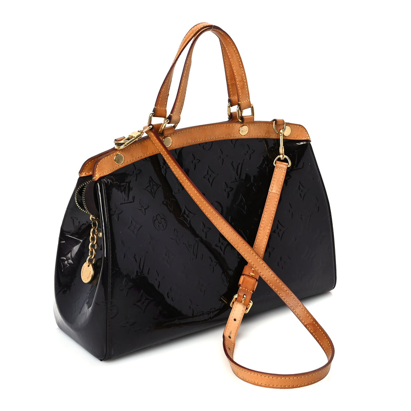  Louis Vuitton Vernis Brea MM Amarante