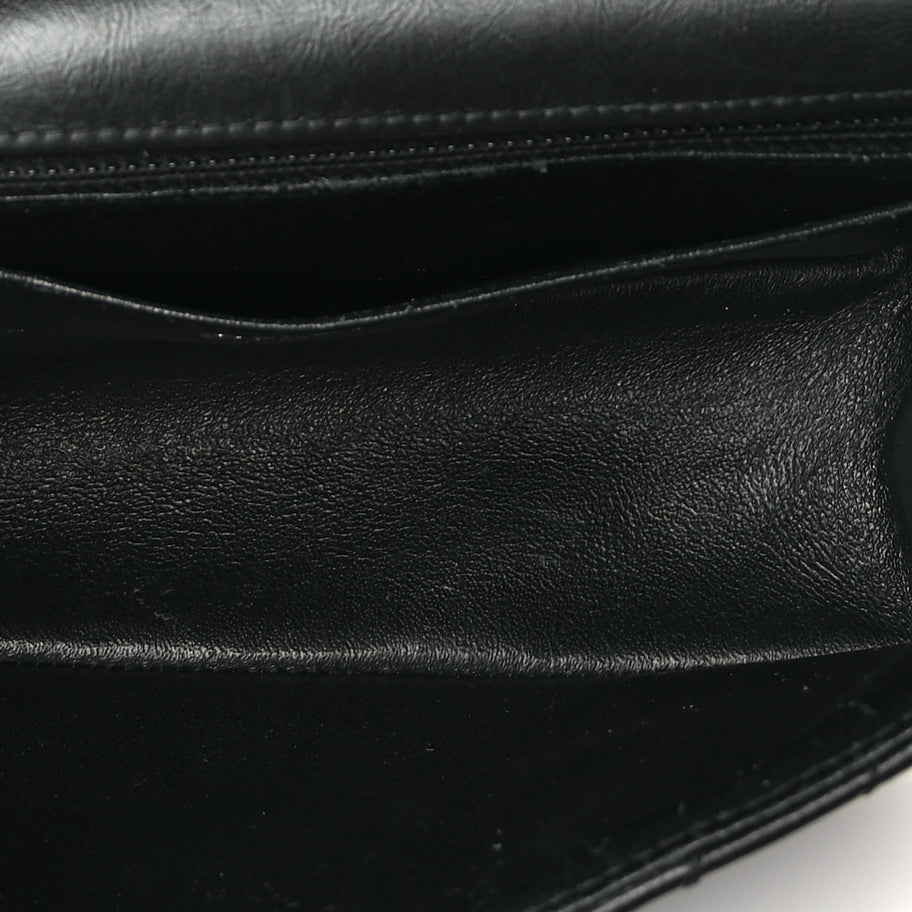 Chanel Aged Calfskin Quilted 2.55 Reissue Mini Flap So Black Image 4