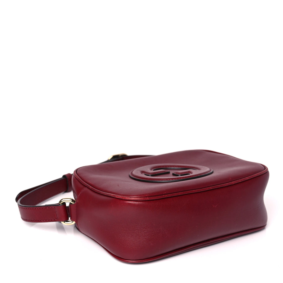 Gucci Calfskin Mini Blondie Bag  Rosso Image 3