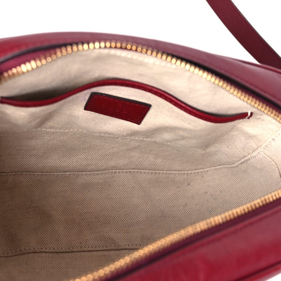 Gucci Calfskin Mini Blondie Bag  Rosso Image 4