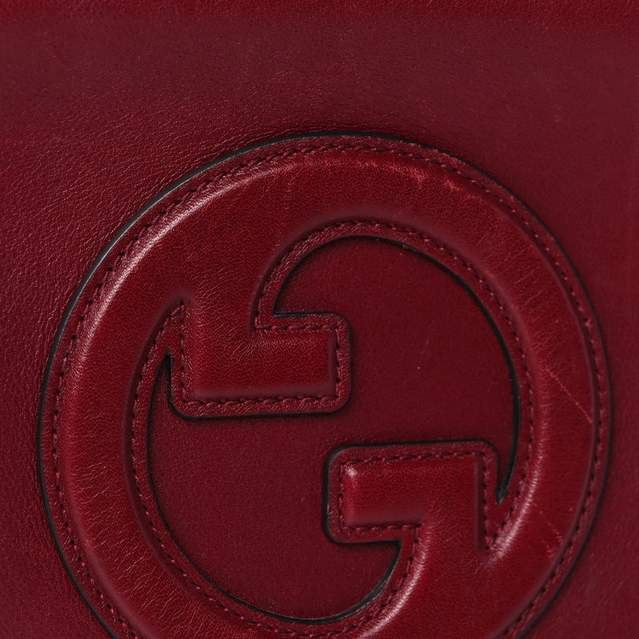Gucci Calfskin Mini Blondie Bag  Rosso Image 7