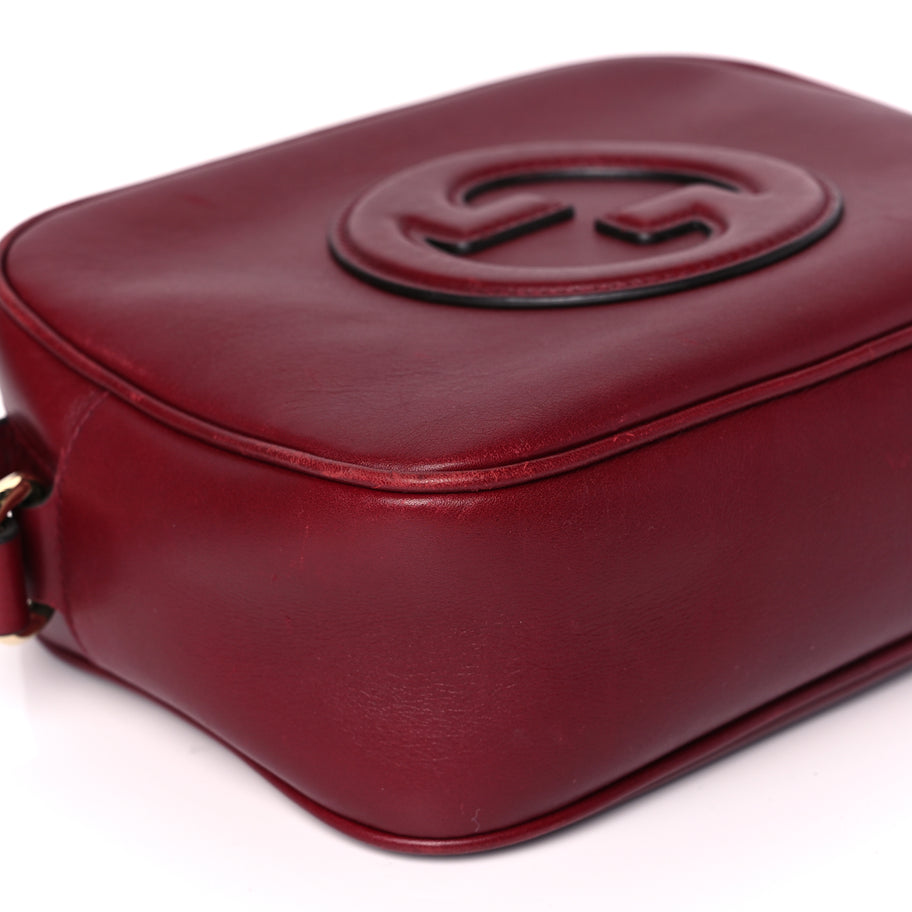 Gucci Calfskin Mini Blondie Bag  Rosso Image 8