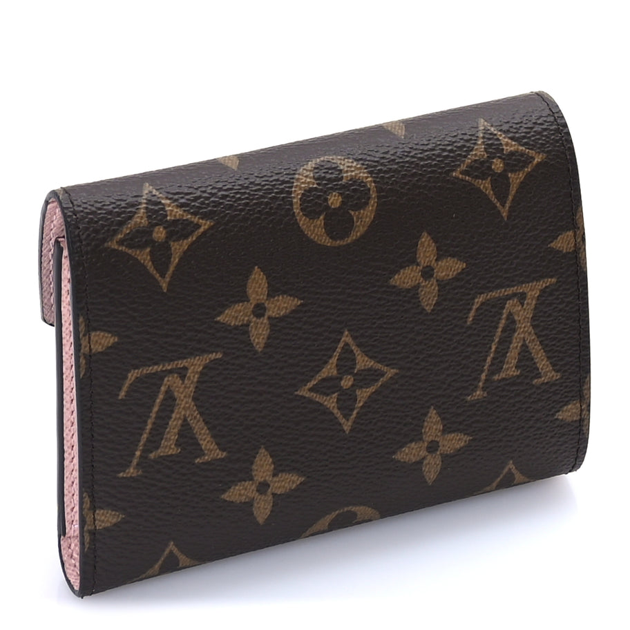 Louis Vuitton Monogram Victorine Wallet Rose Ballerine Image 4