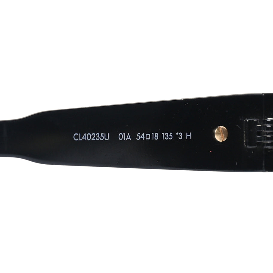 Celine Metal Triomphe 01 Sunglasses CL40235U Black Smoke Image 5
